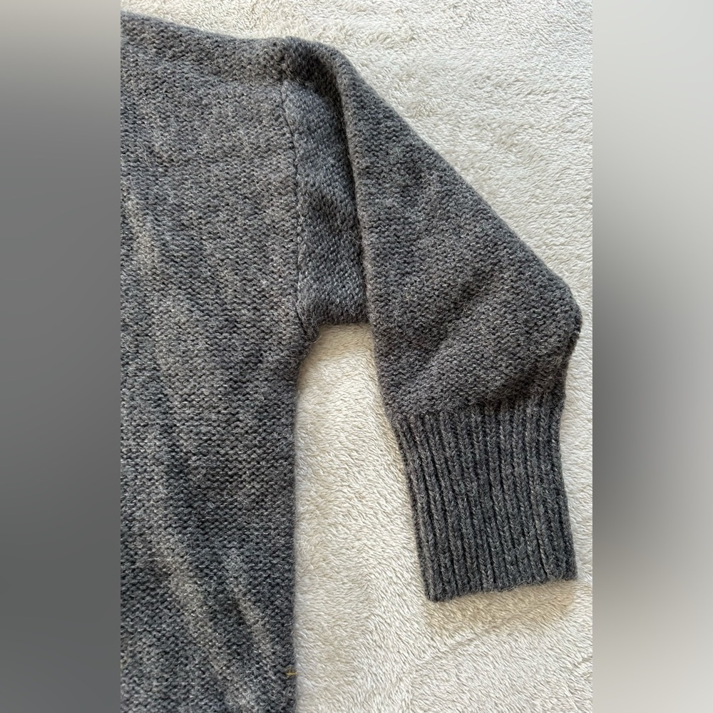 NWT Graphic Zara Knit x Peanuts Woodstock oversized knit sweater-repaired - Picture 7 of 15